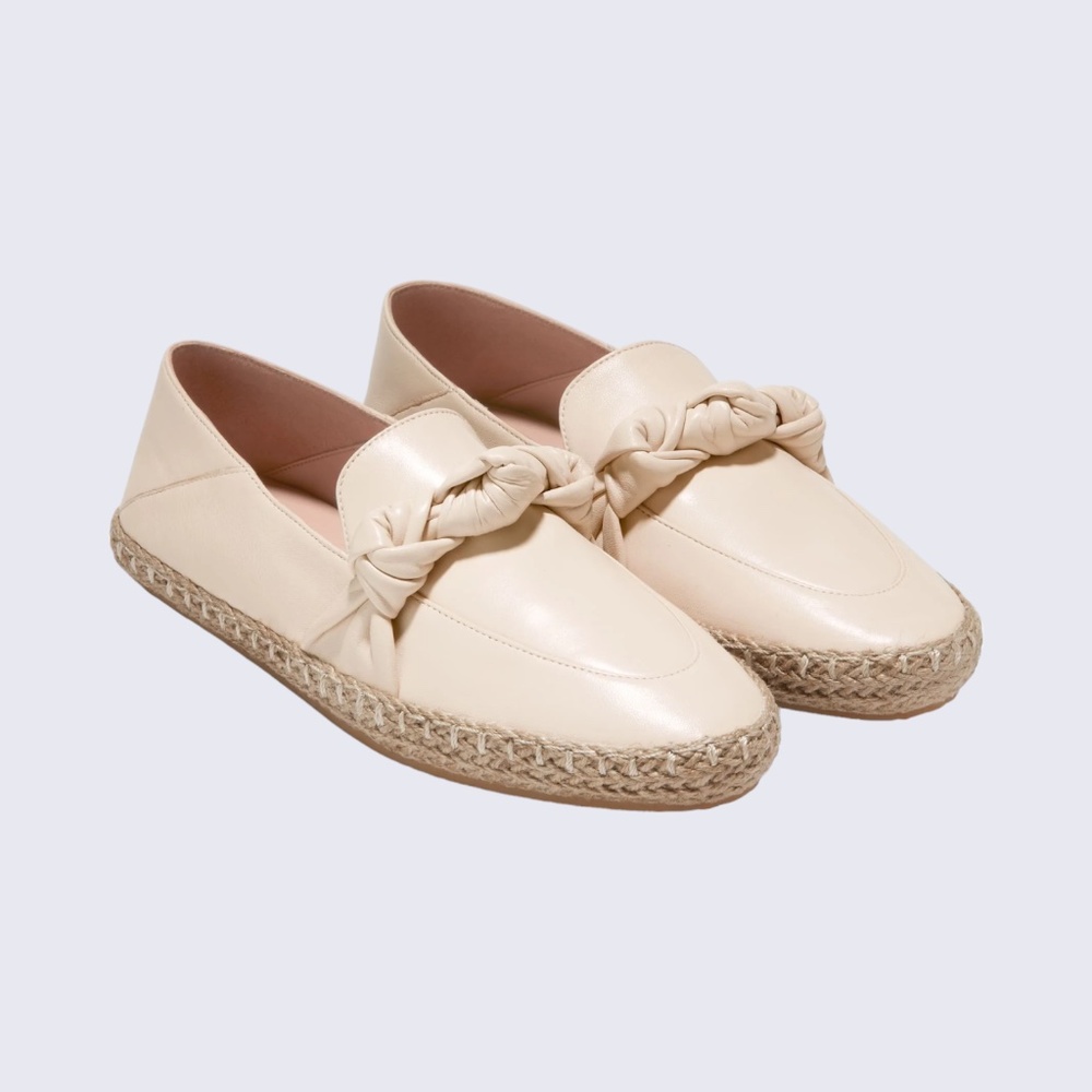 Womens Cole Haan Cloudfeel Knotted Espadrille, Angola Leather. W28160 - Picture 3 of 6